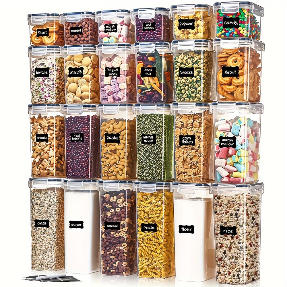 Food Storage Containers B&M - 24 ชิ้น กล่องเก็บอาหาร 12 กล่อง 12