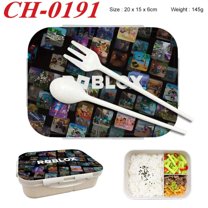 Food Storage And - กล่องอาหารกลางวัน Robloxs Bento ลายตัวละครเกม กล่องเก็บอาหาร ของขวัญวันเกิด