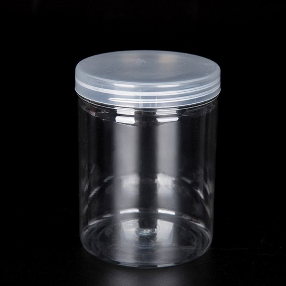 Food Storage Lid - 10 ชิ้น ขวดโหลพลาสติกใสคุณภาพสูงสำหรับเก็บอาหาร พร้อมฝาปิดสุญญากาศ ขนาด 700