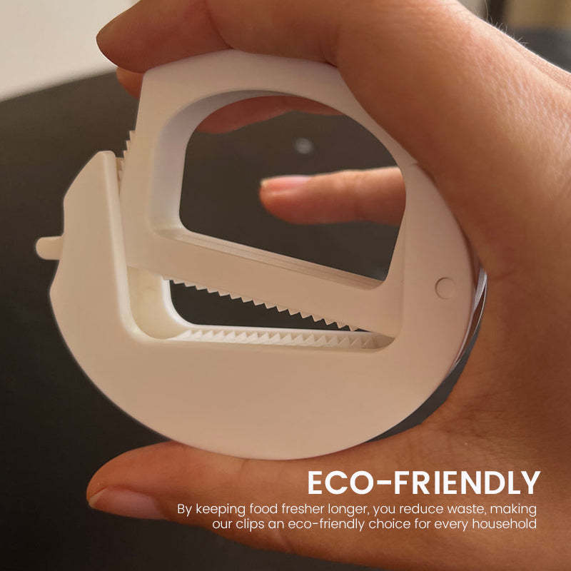 Food Storage Bags Reusable - คลิปหนีบปิดผนึกอาหารแบบใช้ซ้ำได้ คลิปหนีบถุงขนมแบบพกพา กันน้ำ กันความชื้น สำหรับอุปกรณ์จัดเก็บอาหารในบ้าน