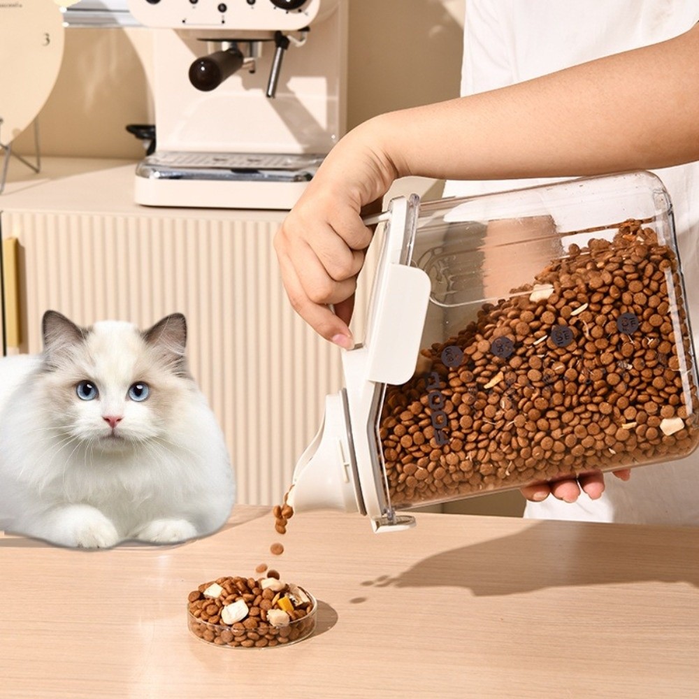 Food Storage Freeze Dried - ถังเก็บอาหารสัตว์เลี้ยงกันความชื้น ภาชนะเก็บอาหารแช่แข็งแบบปิดผนึก วัสดุ PP เครื่องปรุงรสในครัว