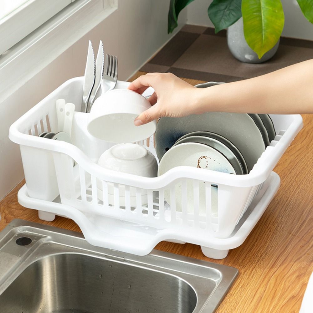 Food Storage Organiser - ที่วางตะเกียบ ช้อน ส้อม อุปกรณ์ครัว ชั้นวางจาน ชาม
