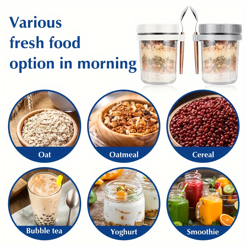 แก้วโอ๊ตมีล 1 ชิ้น/2 ชิ้น พร้อ - Food Storage Canister บทวิจารณ์และราคา