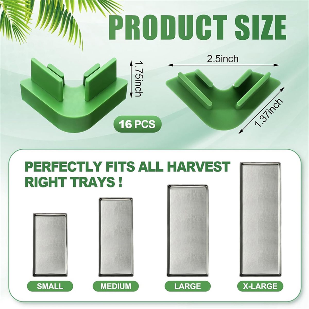 ชุดถาดวางซ้อน 16 ชิ้น ใหม่ สำห - Food Storage Freeze Dried บทวิจารณ์และราคา