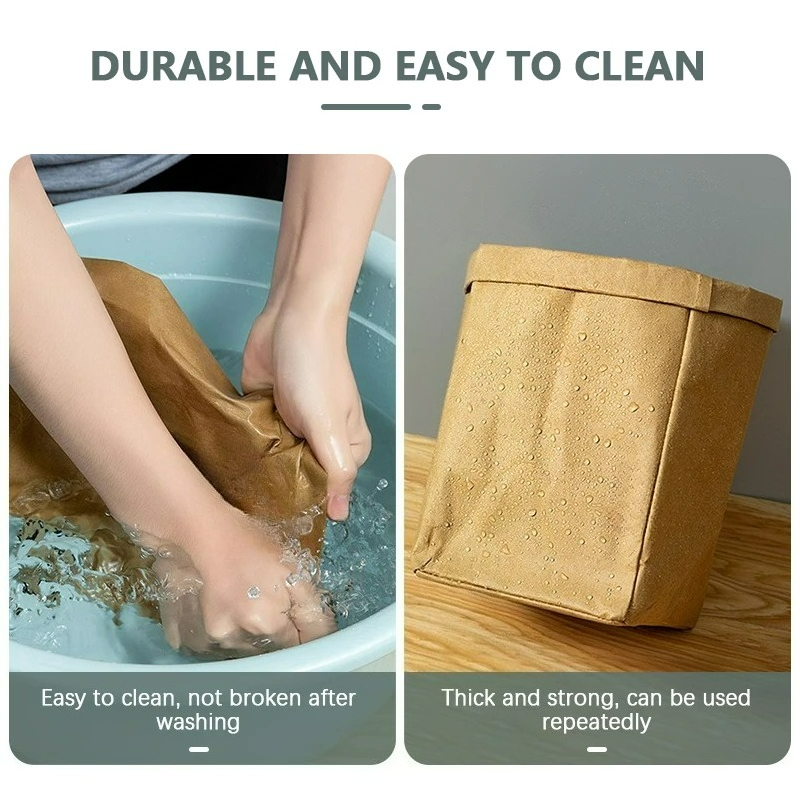 ถุงกระดาษคราฟท์ ถุงเก็บของกระด - Food Storage Bags Reusable บทวิจารณ์และราคา