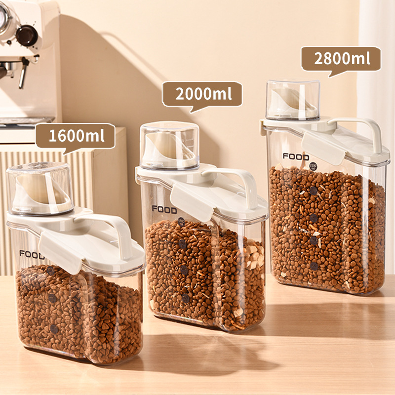 ภาชนะเก็บอาหารสัตว์เลี้ยงขนาดใ - Food Storage Freeze Dried บทวิจารณ์และราคา