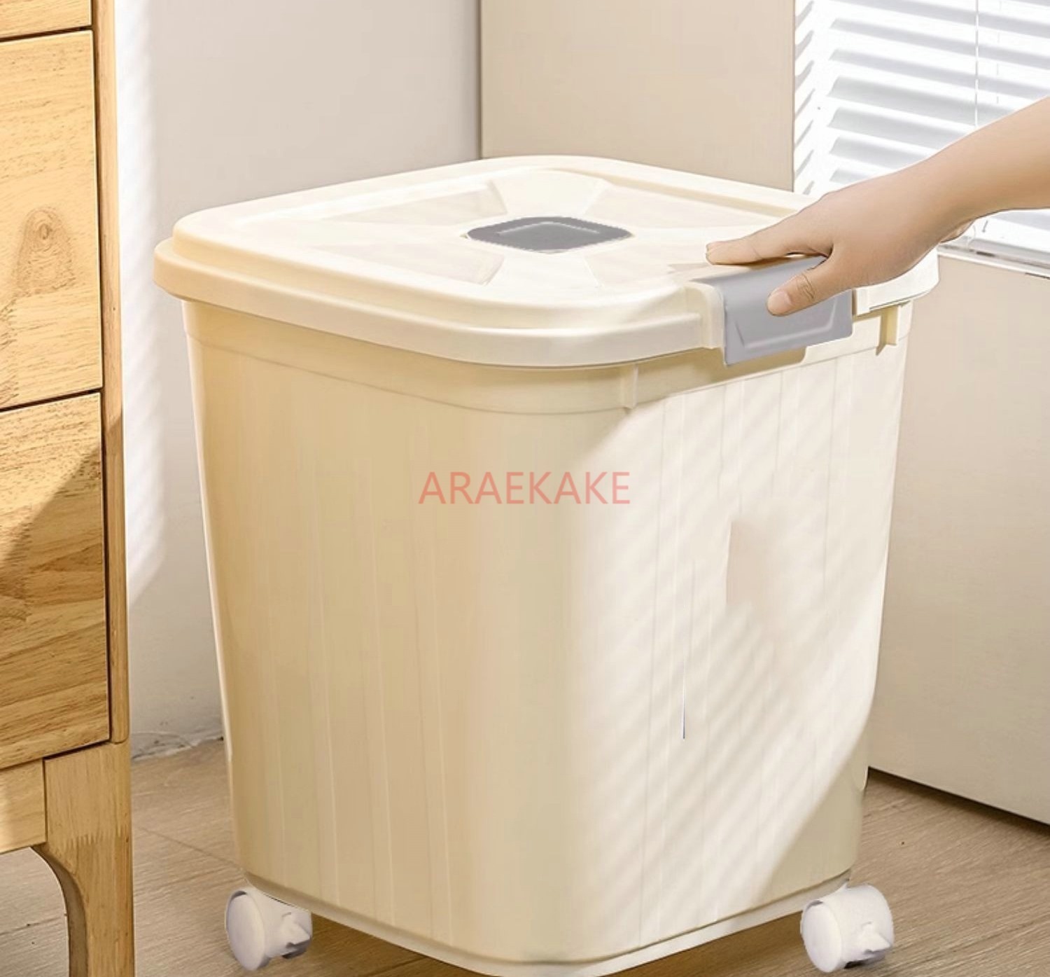 ถังเก็บอาหารแมวถังปิดผนึกอาหาร - Food Storage Freeze Dried บทวิจารณ์และราคา