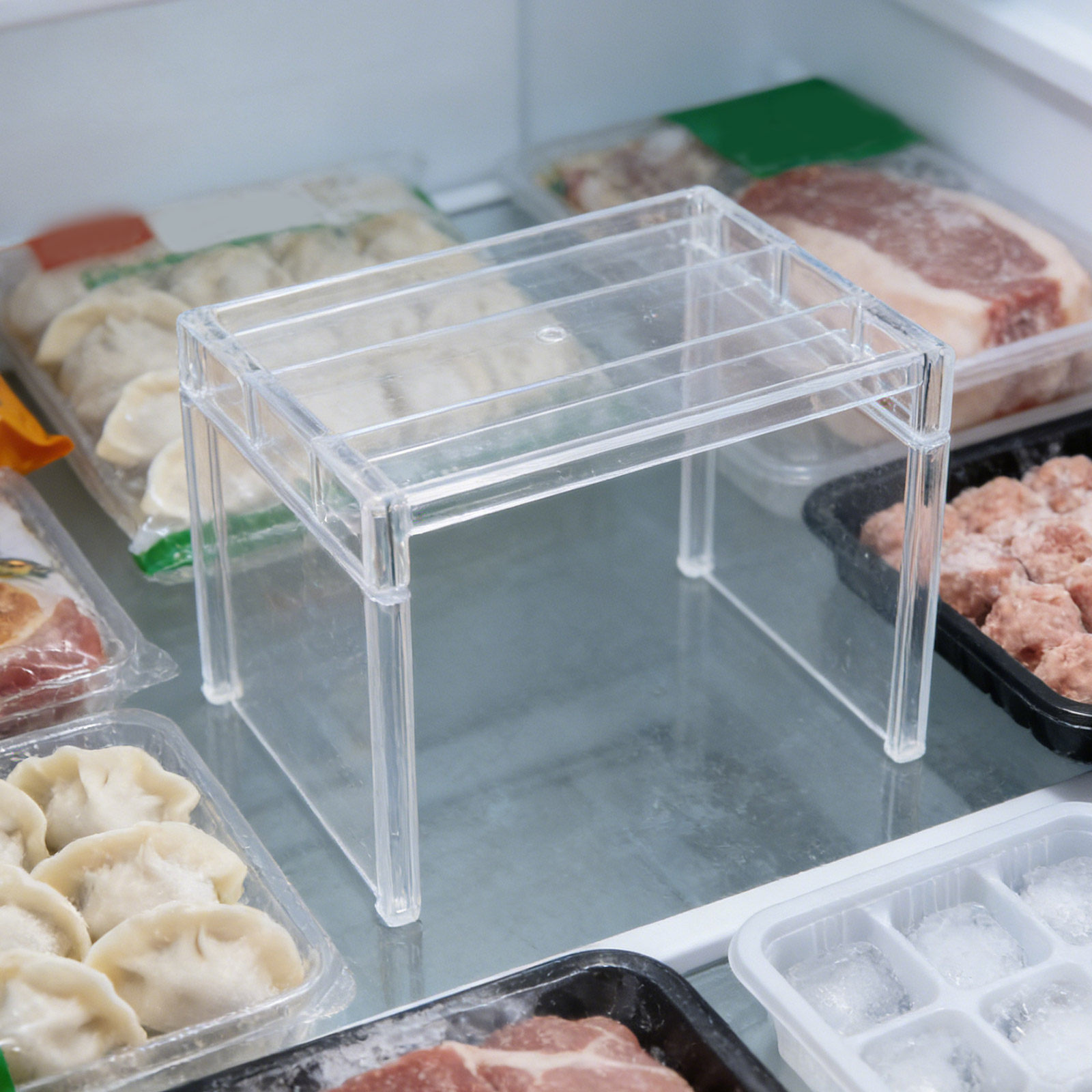 ชั้นวางของในตู้เย็นแบบใส 2 ชิ้ - Food Storage Refrigerator บทวิจารณ์และราคา