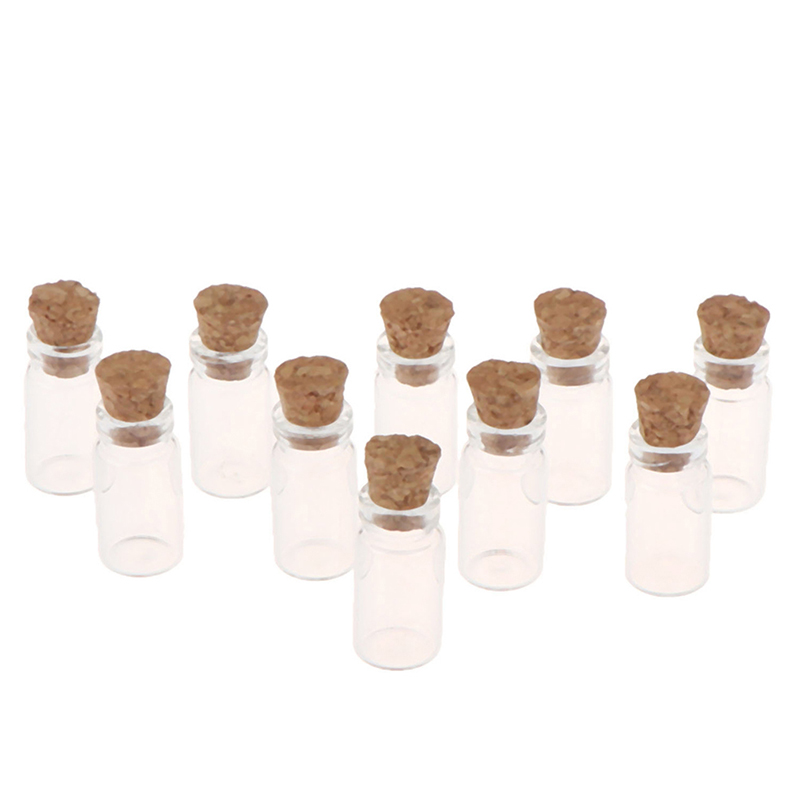 10 ชิ้น 1:12 ตุ๊กตาจิ๋ว ขวดแก้ - Food Storage And บทวิจารณ์และราคา