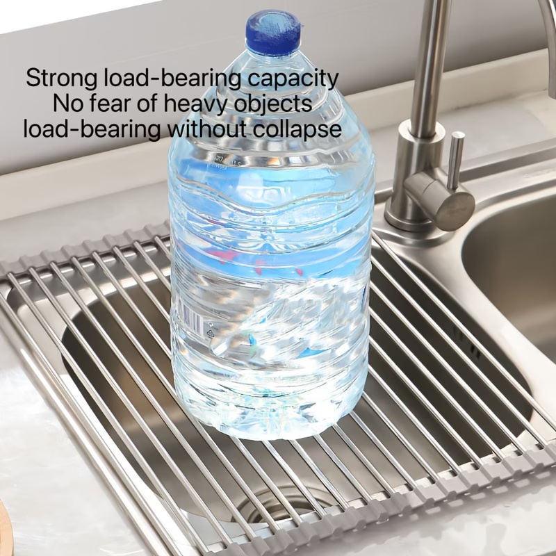 ที่คว่ำจานสแตนเลสแบบพับได้ 1 ช - Food Storage Organiser บทวิจารณ์และราคา