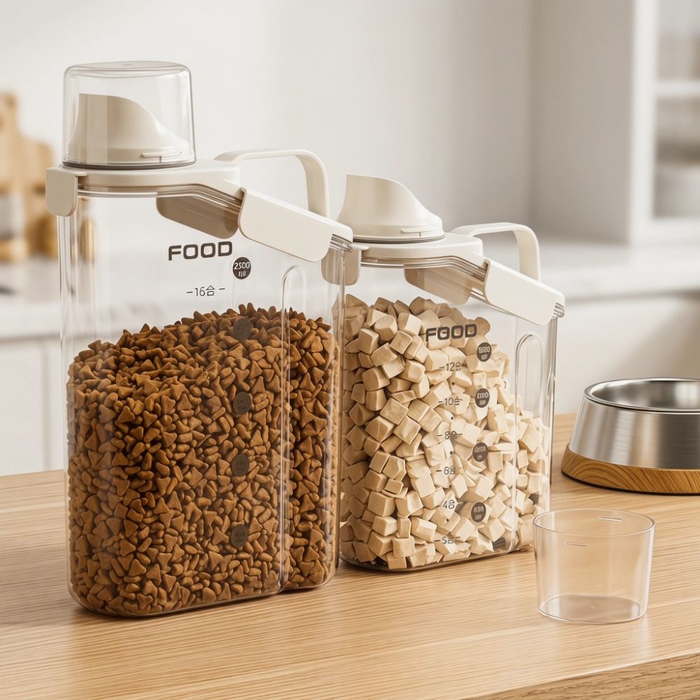 ถังเก็บอาหารสัตว์เลี้ยงกันความ - Food Storage Freeze Dried บทวิจารณ์และราคา