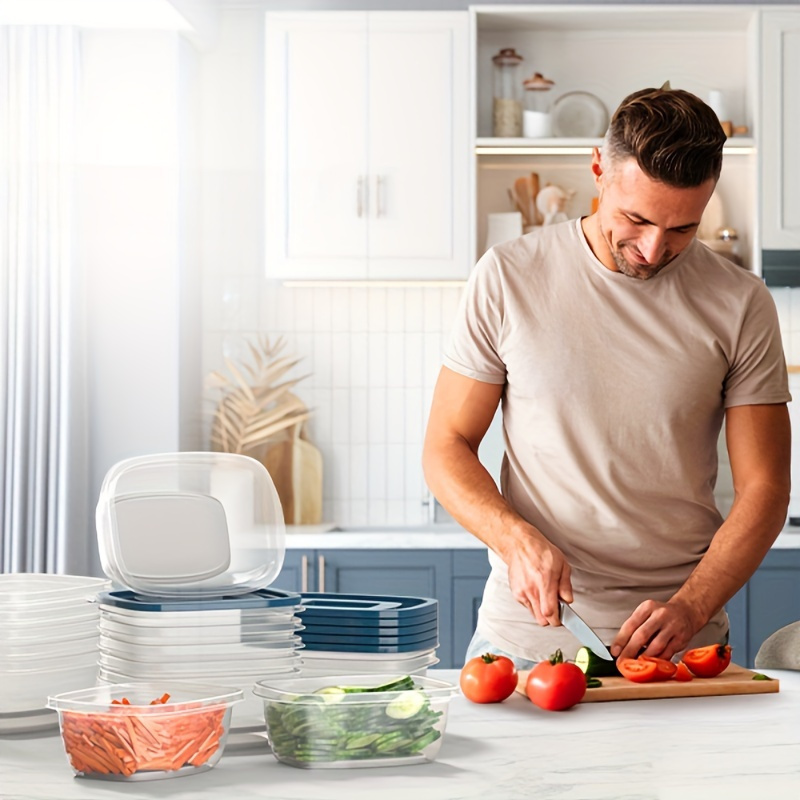 ชุดภาชนะเก็บอาหารพลาสติกใสแบบซ - Food Storage Canister บทวิจารณ์และราคา