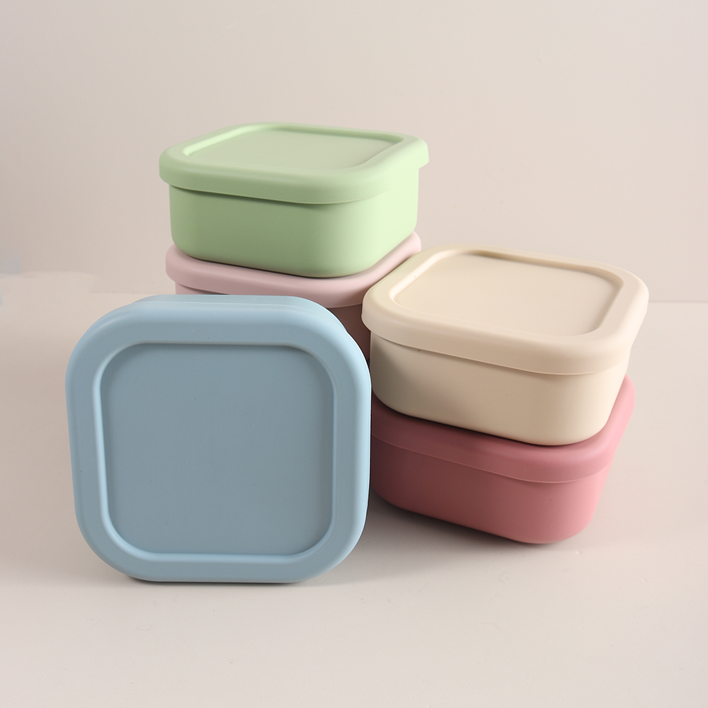 กล่องเก็บอาหารเด็กซิลิโคนเกรดอ - Food Storage Name บทวิจารณ์และราคา