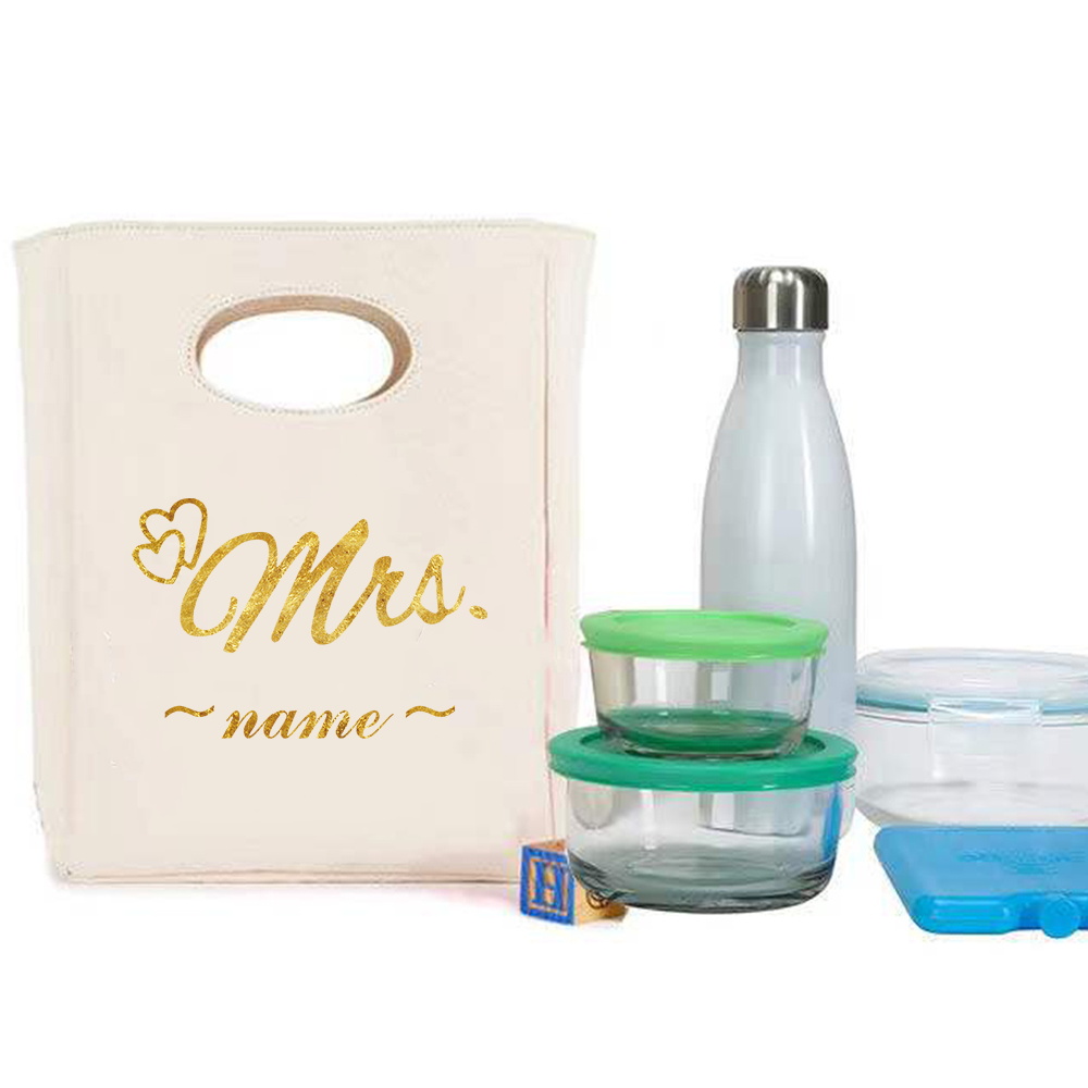 กระเป๋าใส่อาหารกลางวันแบบกำหนด - Food Storage Name บทวิจารณ์และราคา