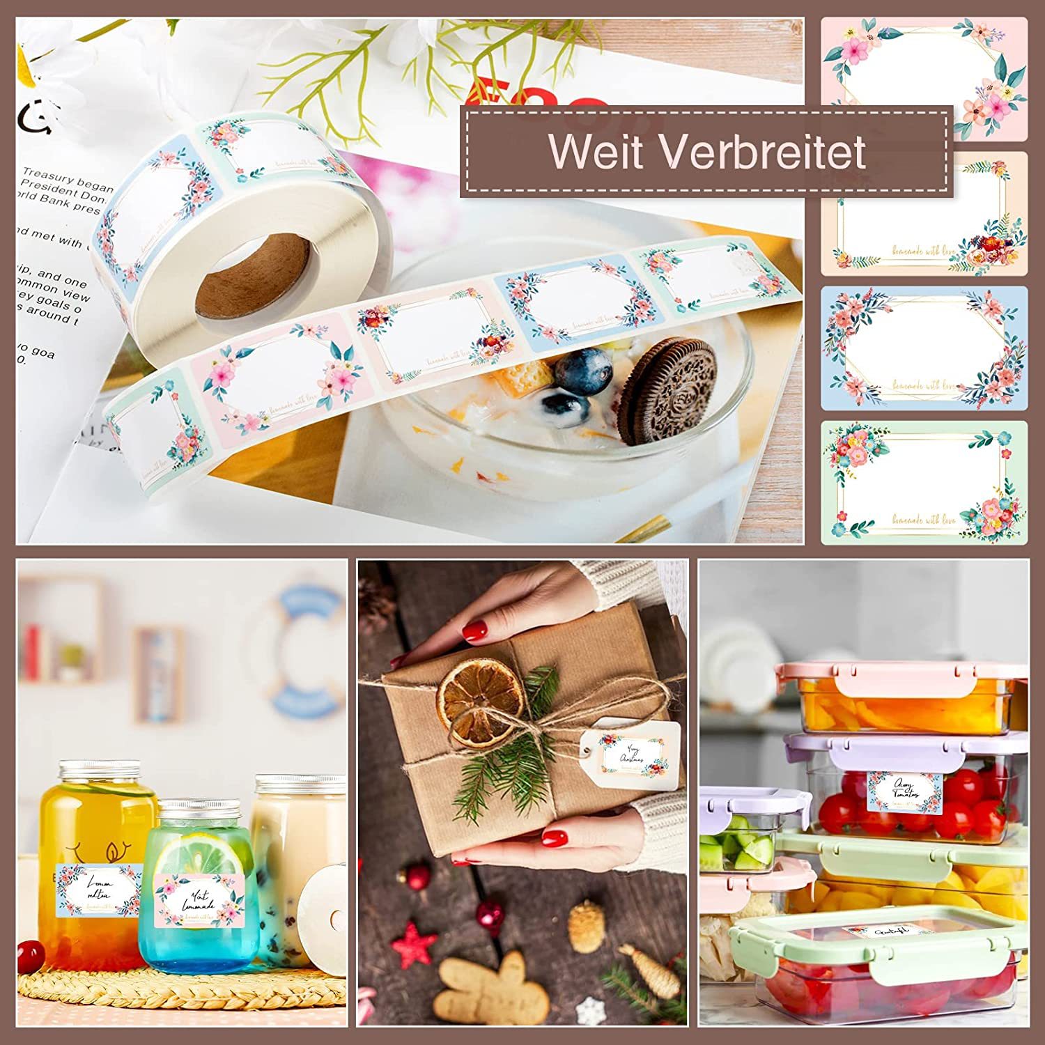 50/100/250PCS ดอกทานตะวันบรรจุ - Food Storage Name บทวิจารณ์และราคา
