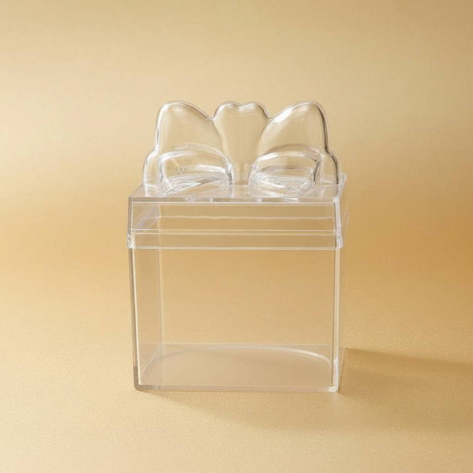 กล่องขนมพลาสติกใสพร้อมริบบิ้น  - Food Storage And บทวิจารณ์และราคา