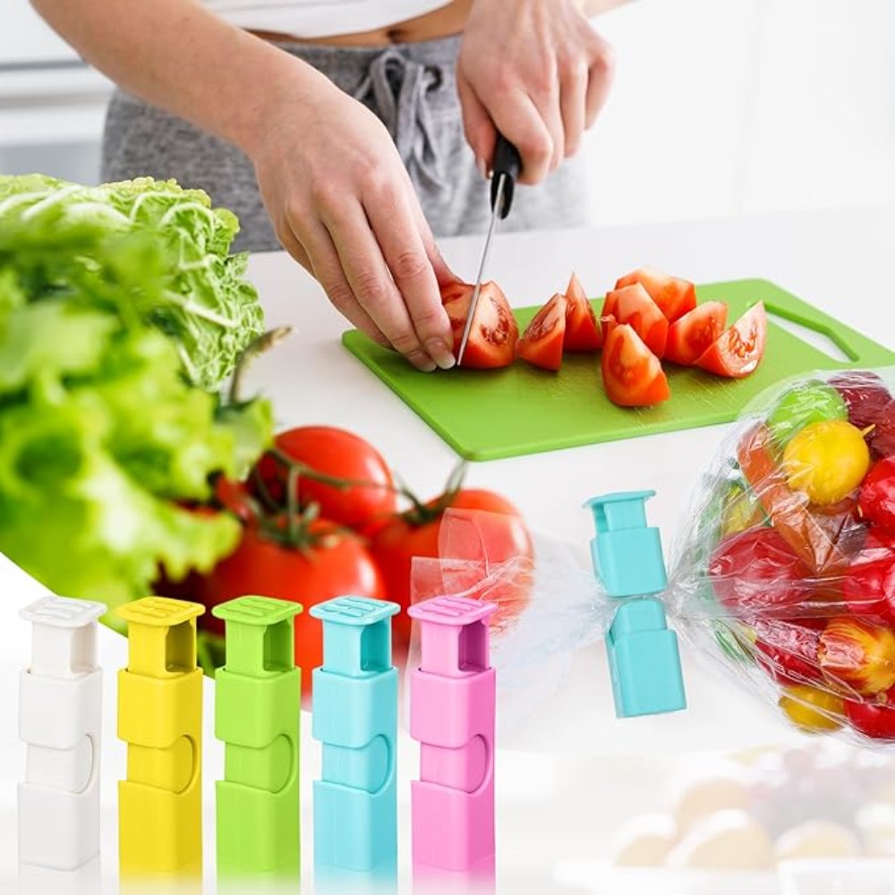คลิปหนีบปิดผนึกอาหารแบบใช้ซ้ำไ - Food Storage Bags Reusable บทวิจารณ์และราคา