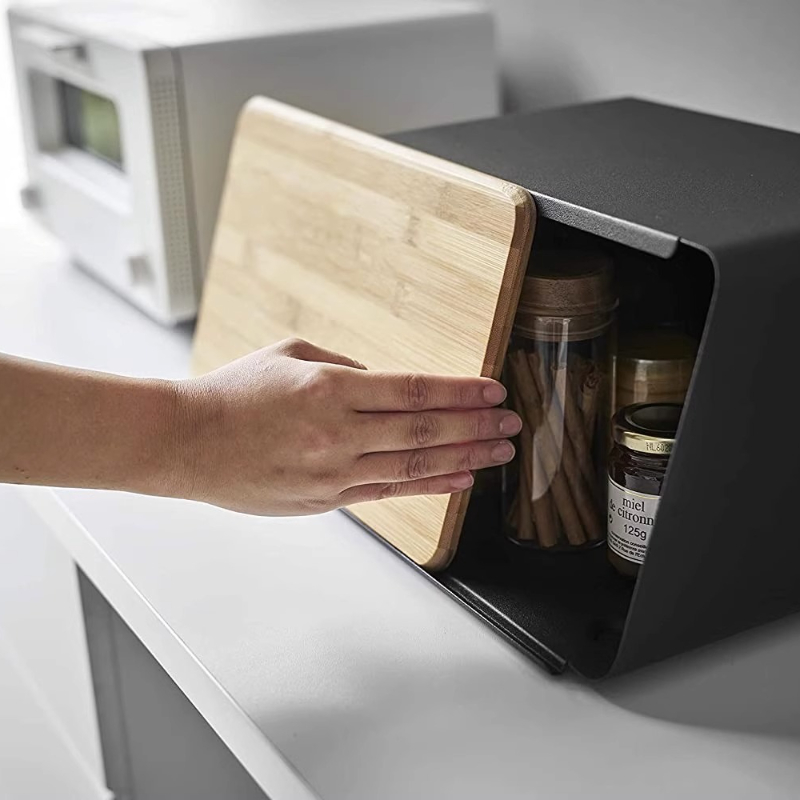 กล่องขนมปังไม้ไผ่สำหรับจัดเก็บ - Food Storage Handling บทวิจารณ์และราคา