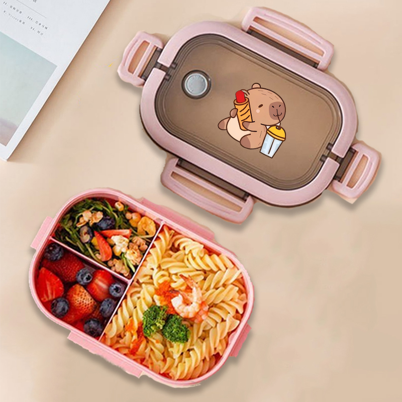 กล่องข้าวกลางวันลายคาปิบาร่า ล - Food Storage And บทวิจารณ์และราคา