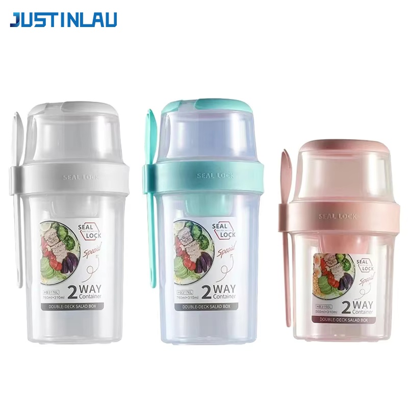 JUSTINLAU ถ้วยสลัดลดน้ำหนักแบบ - Food Storage Containers B&M บทวิจารณ์และราคา