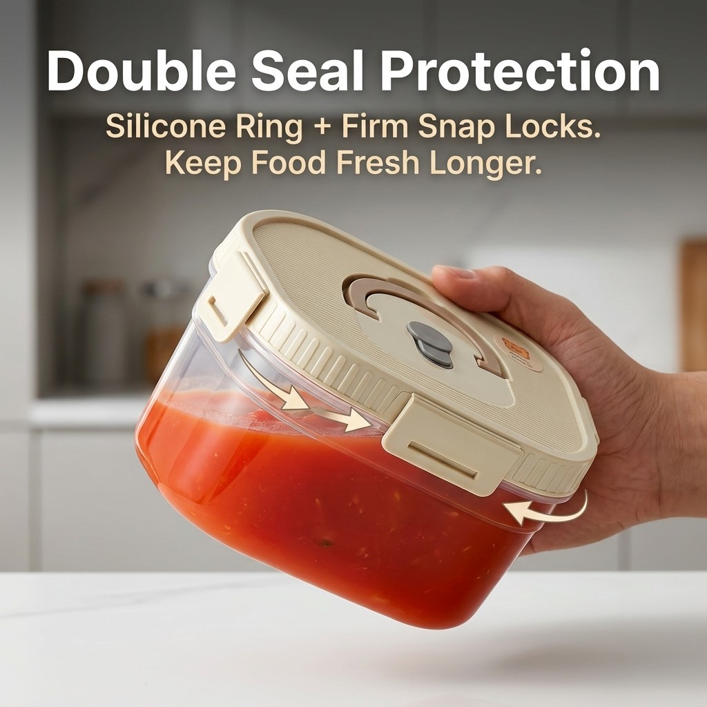 กล่องเก็บอาหารแบบซ้อนได้พร้อมห - Food Storage Handling บทวิจารณ์และราคา