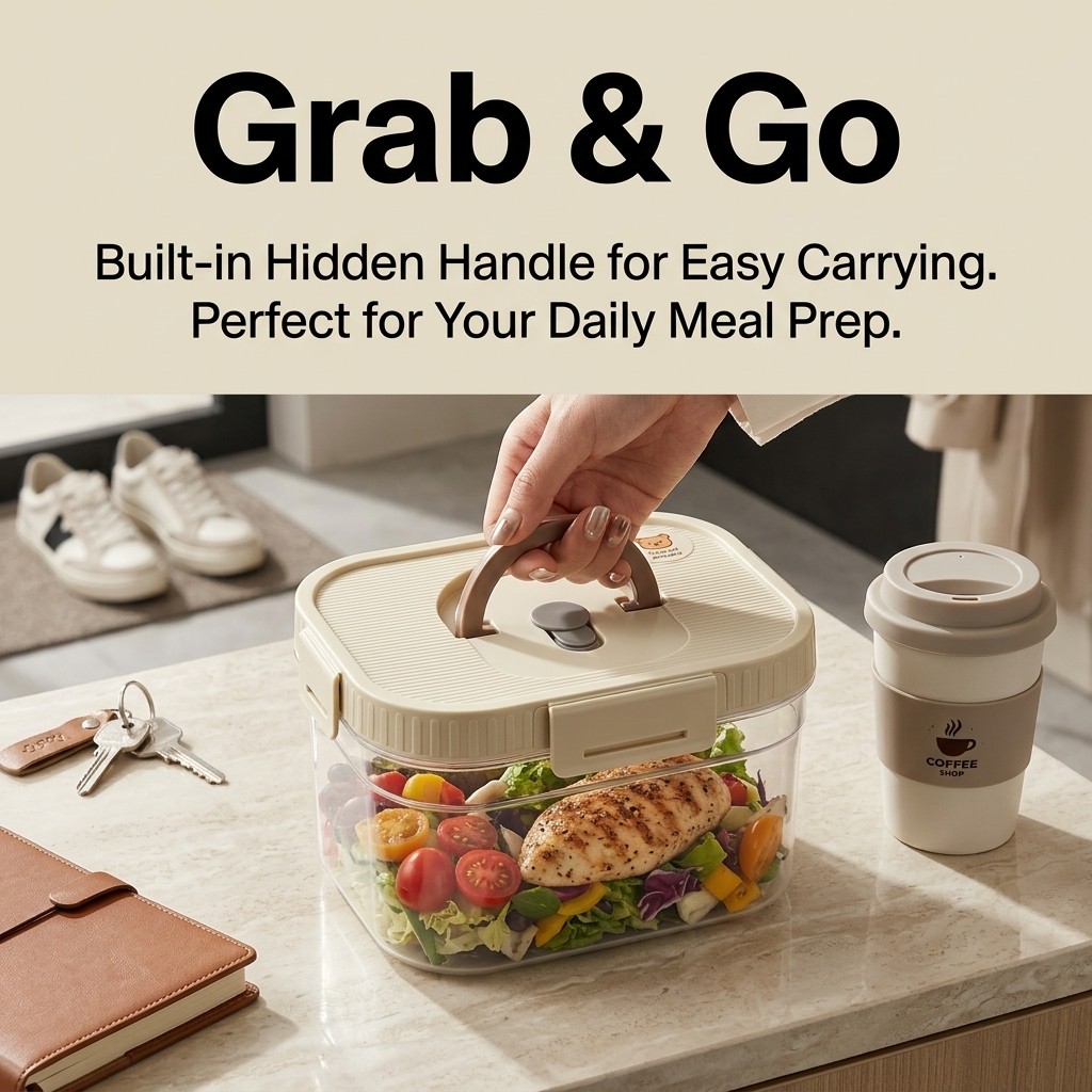 กล่องเก็บอาหารแบบซ้อนได้พร้อมห - Food Storage Handling บทวิจารณ์และราคา