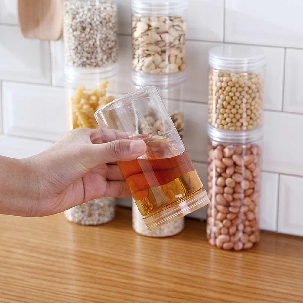10 ชิ้น ขวดโหลพลาสติกใสคุณภาพส - Food Storage Lid บทวิจารณ์และราคา