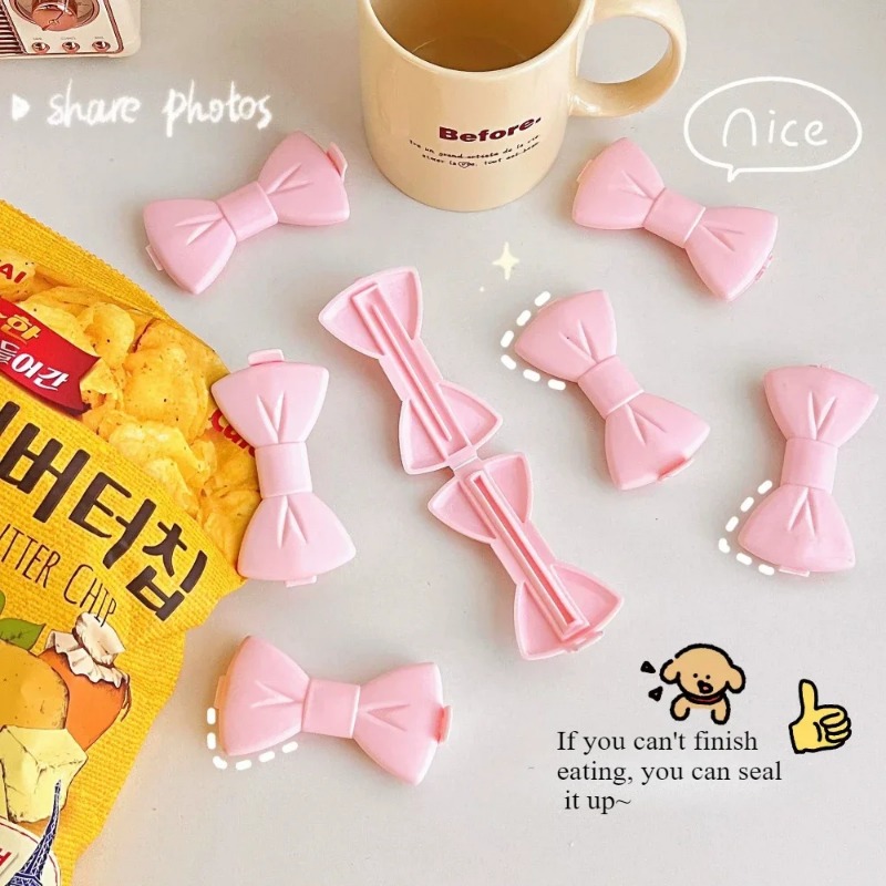 คลิปหนีบถุงอาหารน่ารัก 5 ชิ้น  - Food Storage Bags Reusable บทวิจารณ์และราคา