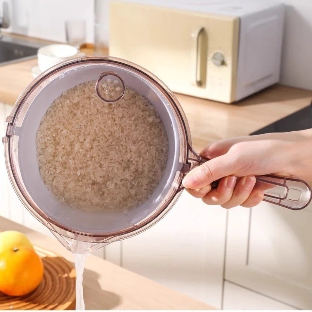 ตะกร้ากรองผักด้ามยาว สองชั้น ห - Food Storage Handling บทวิจารณ์และราคา