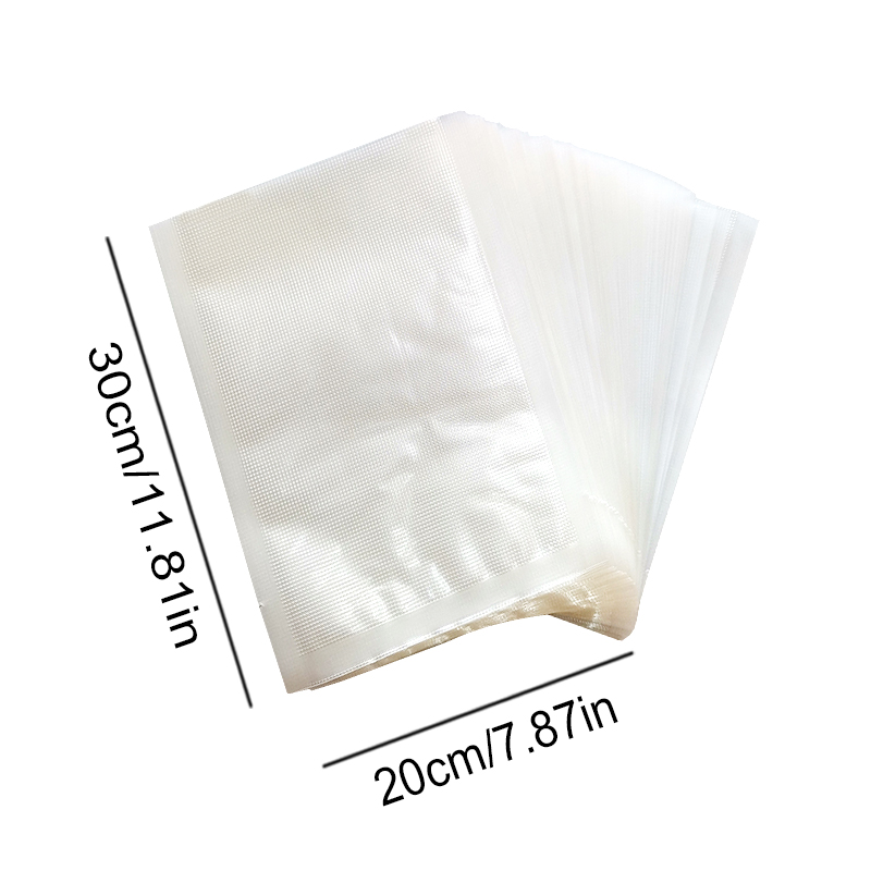 ถุงสูญญากาศ 100 ชิ้น ขนาด 20x3 - Food Storage Bags Reusable บทวิจารณ์และราคา