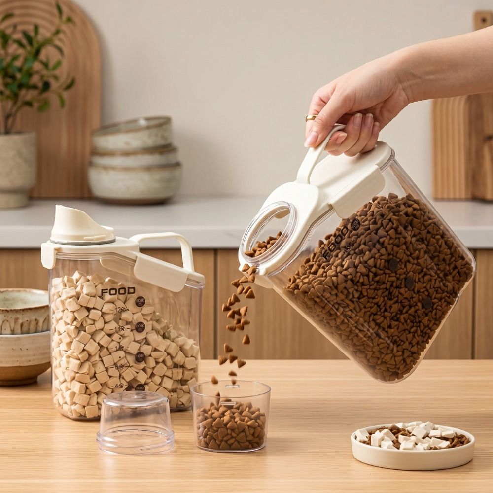 ถังเก็บอาหารสัตว์เลี้ยงกันความ - Food Storage Freeze Dried บทวิจารณ์และราคา