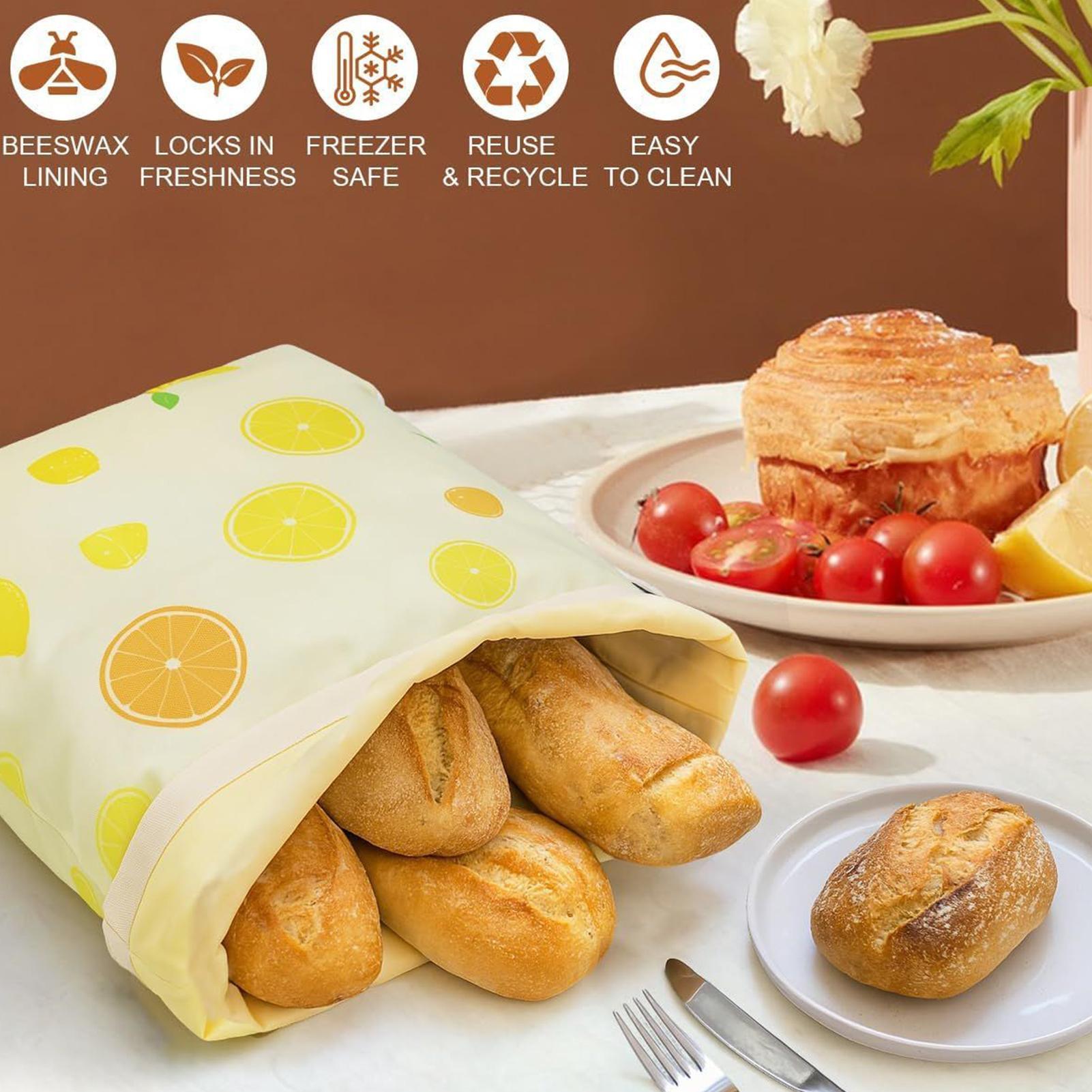 ถุงขนมปังนำมาใช้ใหม่ ถุงเก็บอา - Food Storage Bags Reusable บทวิจารณ์และราคา