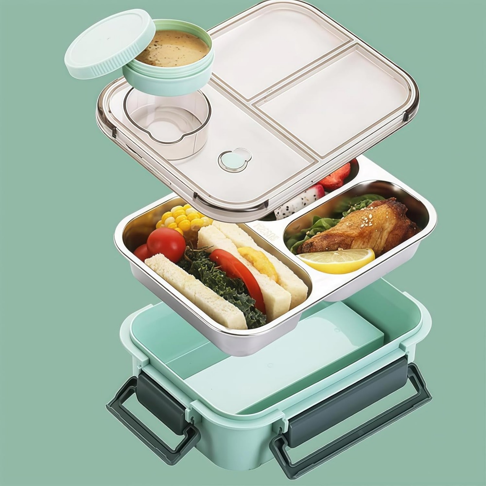 กล่องข้าวพกพาขนาด 850 มล. สำหร - Food Storage Containers B&M บทวิจารณ์และราคา