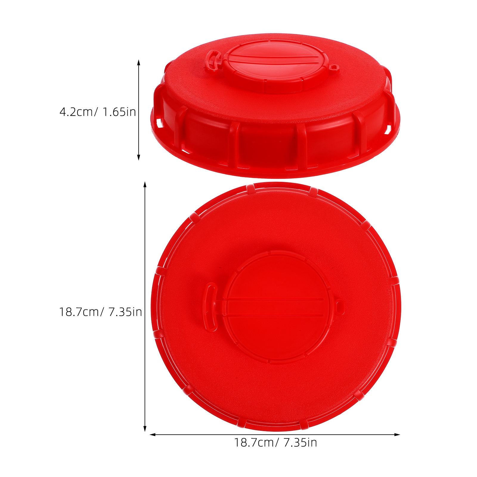 ฝาปิดถัง IBC สีแดง 16.2 ซม. ฝา - Food Storage Lid บทวิจารณ์และราคา