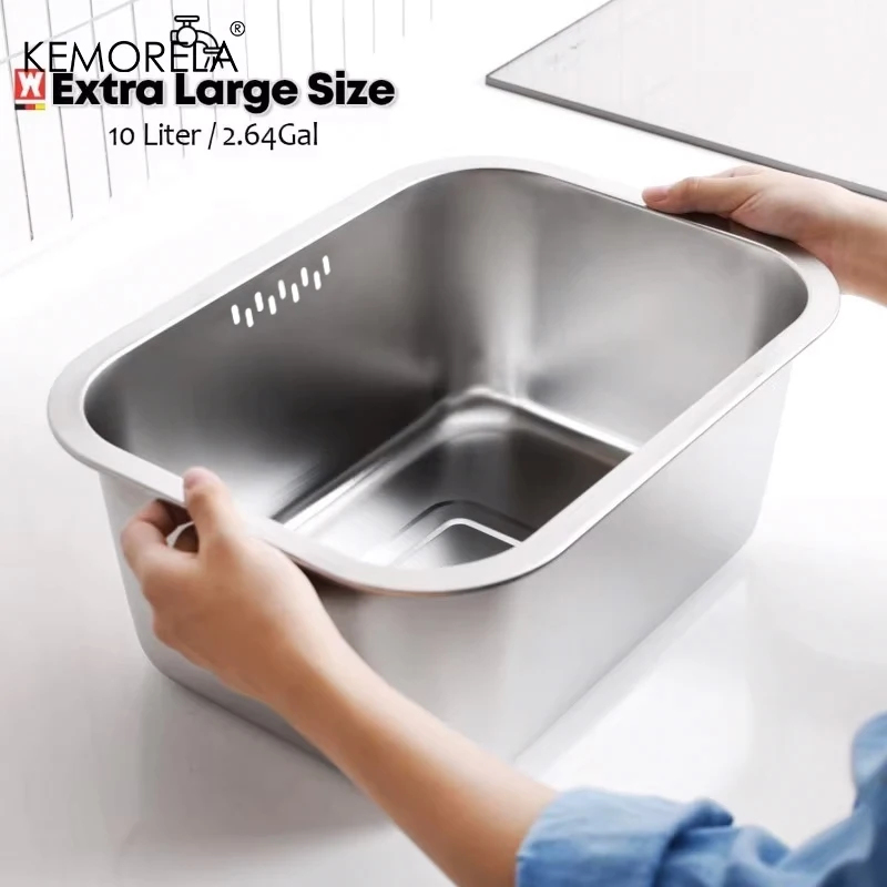 อ่างล้างจานสแตนเลสแบบพกพาขนาด  - Food Storage Organiser บทวิจารณ์และราคา