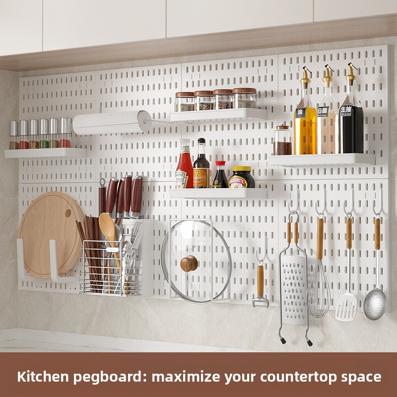 ที่แขวนผนังครัวแบบไม่มีรู สำหร - Food Storage Organiser บทวิจารณ์และราคา