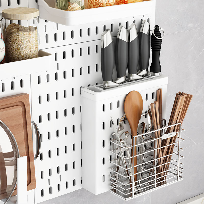 ที่แขวนผนังครัวแบบไม่มีรู สำหร - Food Storage Organiser บทวิจารณ์และราคา