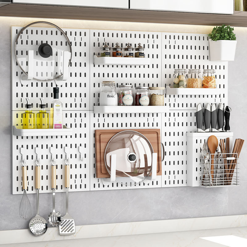 ที่แขวนผนังครัวแบบไม่มีรู สำหร - Food Storage Organiser บทวิจารณ์และราคา