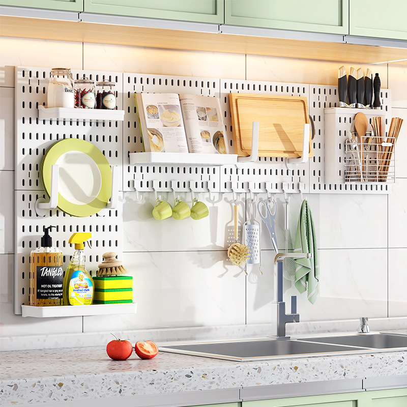 ที่แขวนผนังครัวแบบไม่มีรู สำหร - Food Storage Organiser บทวิจารณ์และราคา