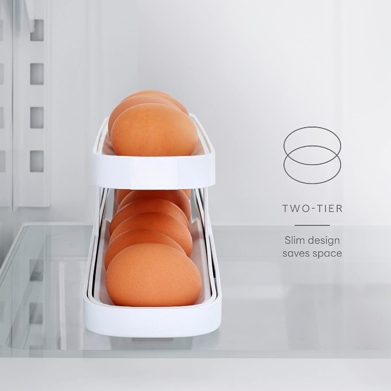 ที่จัดเก็บไข่ (สองชั้น) ที่ช่ว - Food Storage Refrigerator บทวิจารณ์และราคา