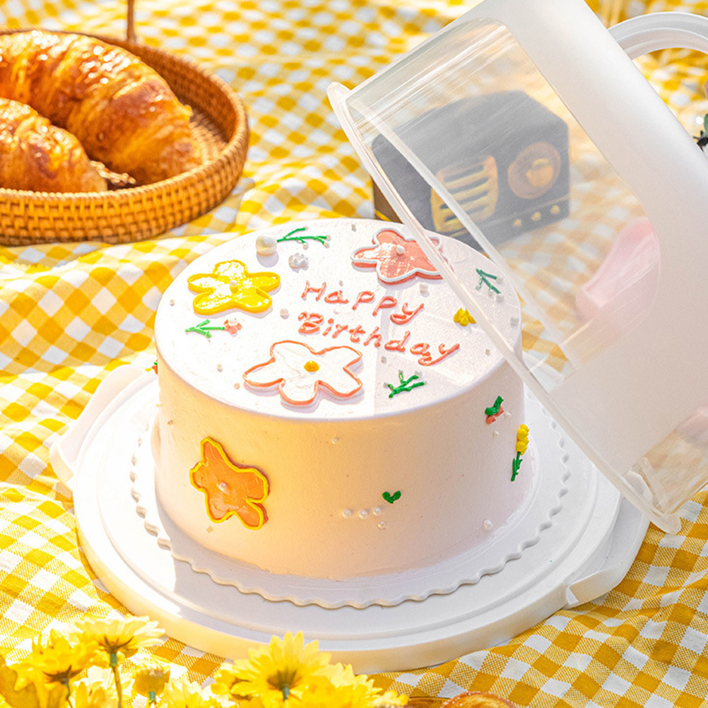 กล่องเก็บเค้กทรงกลมขนาด 10 นิ้ - Food Storage Handling บทวิจารณ์และราคา