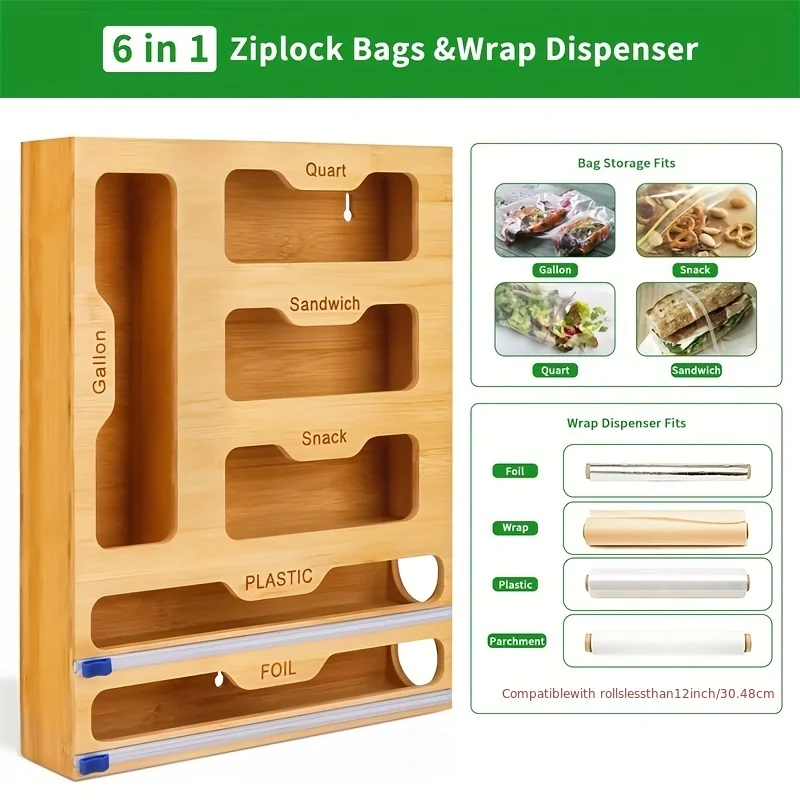 ห้องครัวชั้นวางของเครื่องห่อพล - Food Storage Organiser บทวิจารณ์และราคา