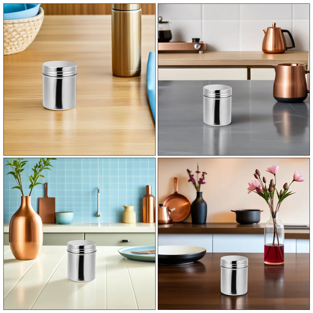 กระปุกสแตนเลส 2 ชิ้น 304 สำหรั - Food Storage Canister บทวิจารณ์และราคา