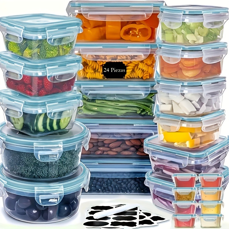ชุดเก็บอาหารปลอดสาร BPA 48 ชิ้ - Food Storage Canister บทวิจารณ์และราคา