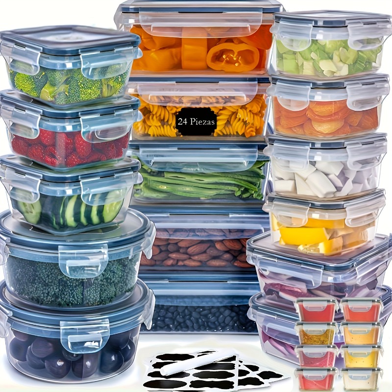 ชุดเก็บอาหารปลอดสาร BPA 48 ชิ้ - Food Storage Canister บทวิจารณ์และราคา
