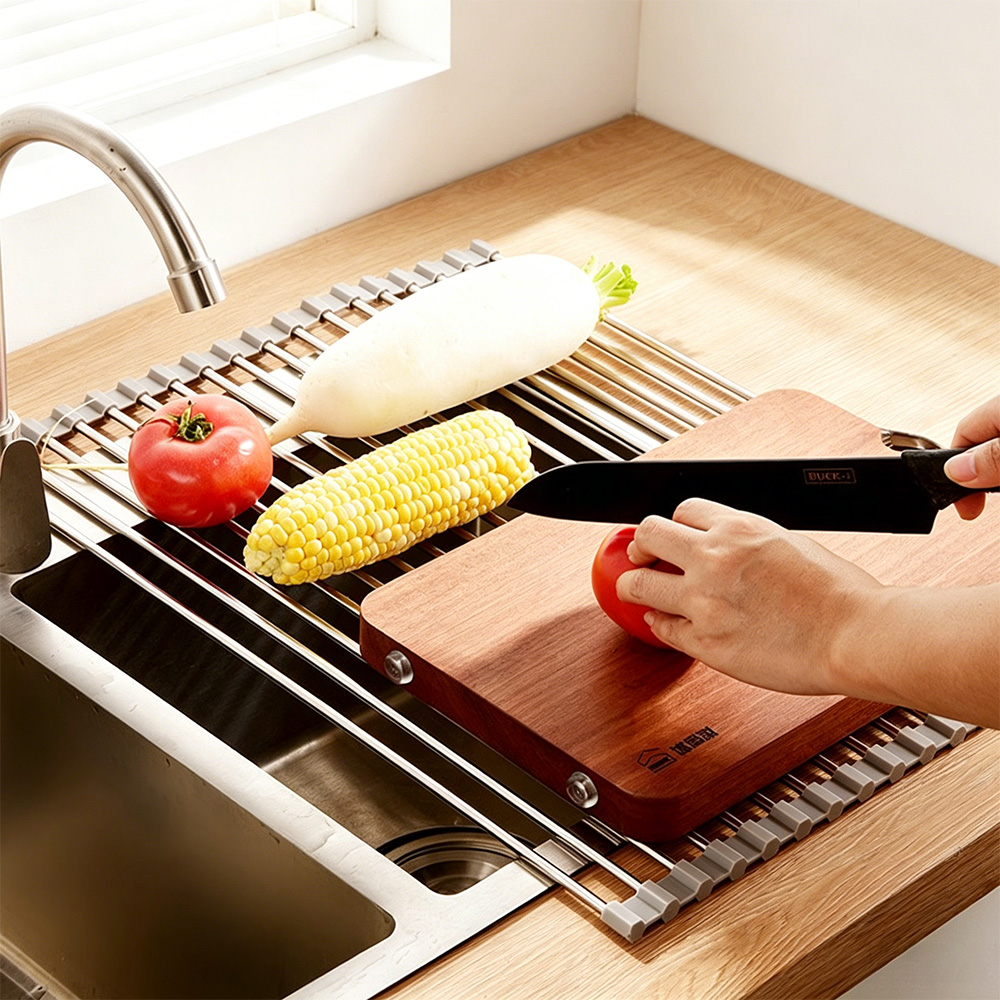 ชั้นวางจานอเนกประสงค์พับได้สำห - Food Storage Organiser บทวิจารณ์และราคา