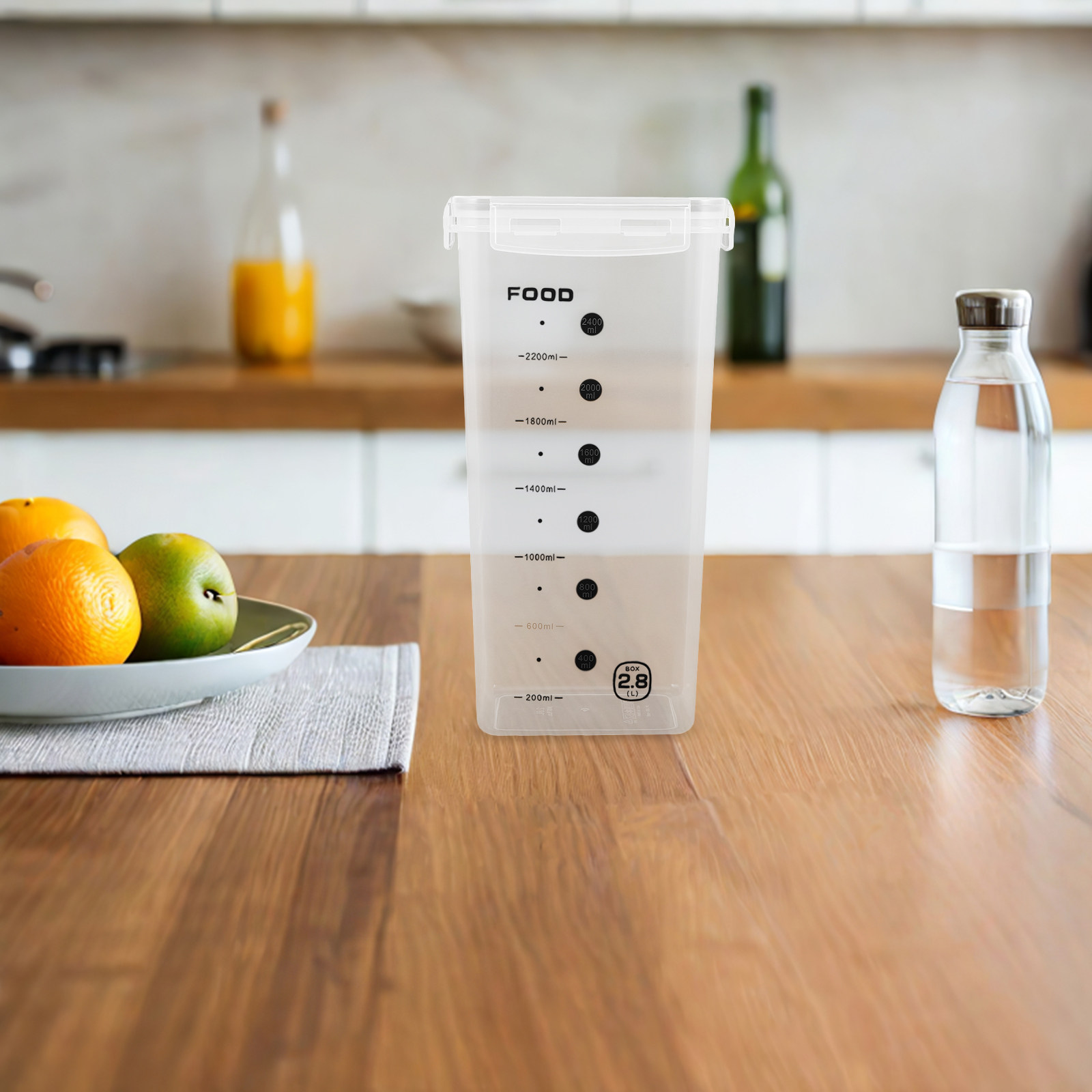 ภาชนะเก็บธัญพืช 2 ชิ้น ปิดสนิท - Food Storage Canister บทวิจารณ์และราคา